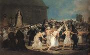 Francisco Goya The Procession Spain oil painting artist